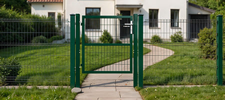 Puerta de malla​